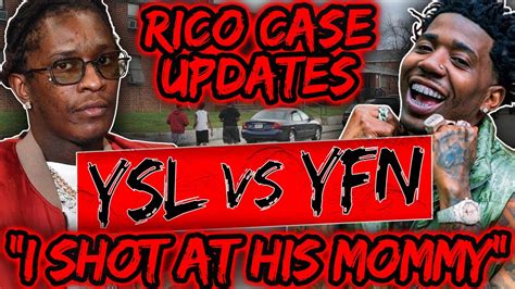 yfn vs ysl|yfn lucci ysl prison video.